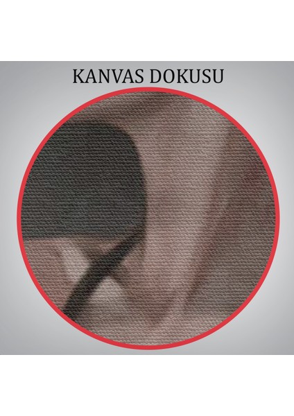 Güzel Kadın Pencereden Dışarı Bakıyor Kanvas TABLOSU-5257