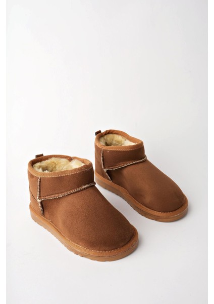 Snow Garantili Unisex Çocuk Kalın Taban Içi Tüylü Günlük Mini Yarım Bot fiyatları