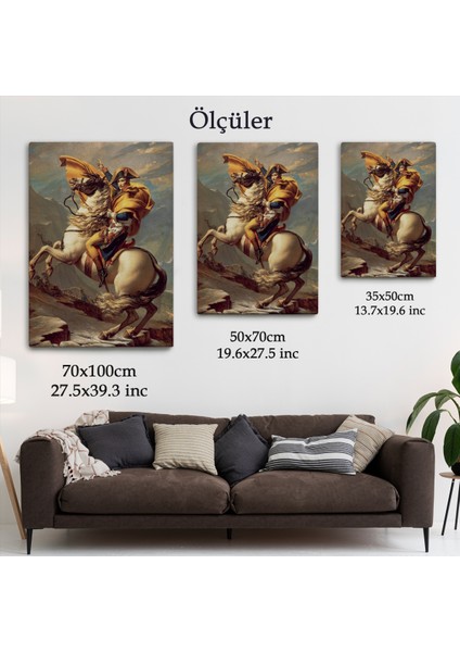 Alpleri Aşan Napolyon Duvar TABLOSU-6011