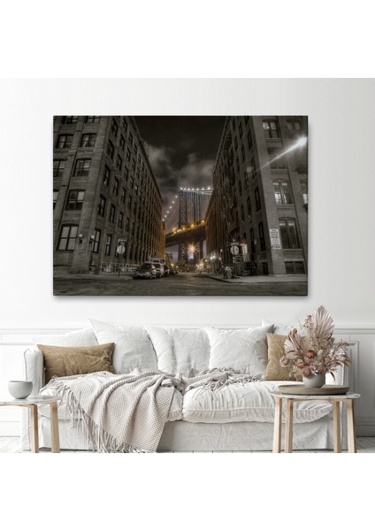 Manhattan Sokak Manzara TABLOSU-6517