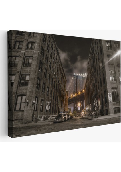 Manhattan Sokak Manzara TABLOSU-6517