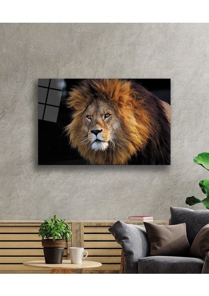 Aslan Cam Tablo