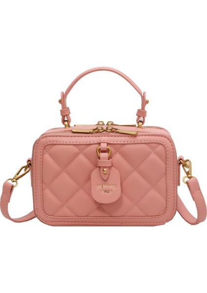 Kadınların Popüler Yüz Omuz Crossbody Çanta, Moda El Küçük Kare Çanta (Yurt Dışından)