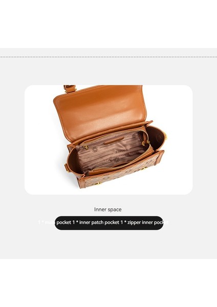 Elmas Boston Yastık Moda Çok Yönlü Çanta Retro Omuz Crossbody Çanta (Yurt Dışından) modelleri