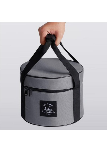 Büyük Kapasiteli Kamp Depolama Çantası Portable Giyim Barbekü Pi Gri Orta Için Dayanıklı Su Geçirmez (Yurt Dışından)