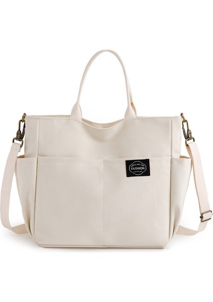 Kadınlar Için Büyük Kapasiteli Günlük Omuz Çantası Tote Çanta (Yurt Dışından)