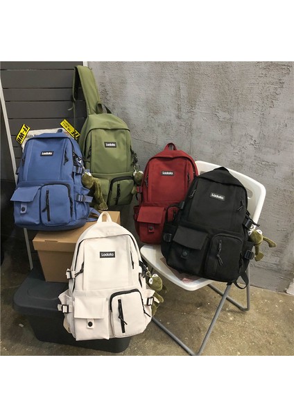 Minimalist Sırt Çantası Erkek Yeni Rahat Kore Versiyonu Büyük Kapasiteli Seyahat Sırt Çantası (Yurt Dışından) modelleri