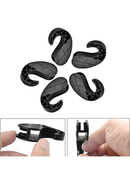 5pcs Kancaları Bağlantıcıları Aksesuarlar Bungee Cord Hook Açık Için (Yurt Dışından) modelleri