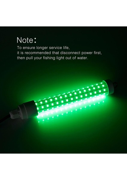 Fityle 12V 10W 1000 Lümen LED Dalgıç Balıkçılık Sualtı Balıkları (Yurt Dışından)