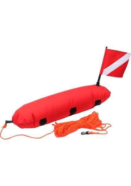 Tüplü Dalış Için Şıra Şırası, Dalış Bayrağı ve Aksesuarlar Için Kırmızı (Yurt Dışından)