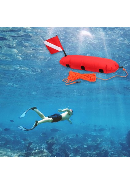 Tüplü Dalış Için Şıra Şırası, Dalış Bayrağı ve Aksesuarlar Için Kırmızı (Yurt Dışından) fırsatları