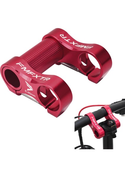 Katlanır Bisiklet Çift Kök Yükseltici Gidon Kökü 25.4mm/1" Katlanır Bisiklet Için Kırmızı (Yurt Dışından)