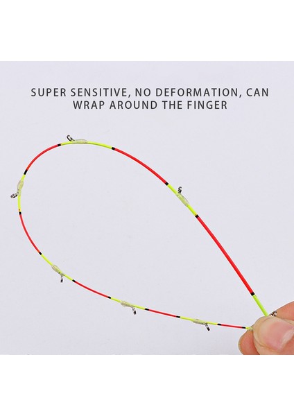 55 cm Yarım Titanyum Alaşımlı Sal Sopa Ucu Kutuplu Vinç Tamir Yedek Olta Takımı (Yurt Dışından) fırsatları