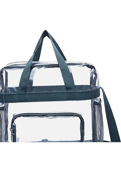Kamp Etkinlikleri Alışveriş Gri Için Pvc Tote Dayanıklı Çanta Stadyum (Yurt Dışından) indirimleri