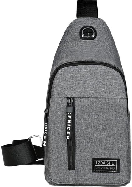 Moda Göğüs Çantası Su Geçirmez Göğüs Küçük I Gri (Yurt Dışından) fiyatları