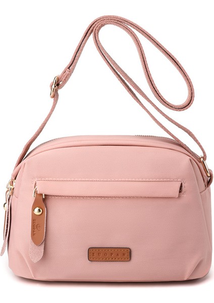 2023 Yeni Yaz Moda Kadın Çantası Rahat Basit Tek Omuz Crossbody Çanta Hafif Oxford Naylon Bed Çanta Küçük Kare Çanta (Yurt Dışından)