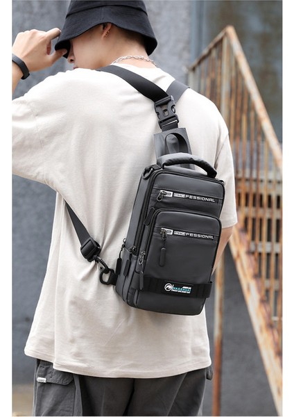 Erkek Su Geçirmez Omuz Crossbody Çanta (Yurt Dışından) fırsatları