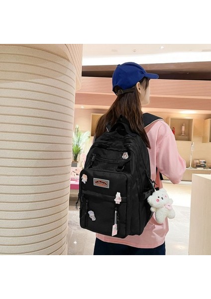 Genç Kız Okul Çantaları Lise Için Sırt Çantası Üniversite Öğrencileri Ortaokul Öğrencileri Için Okul Çantası (Yurt Dışından) modelleri