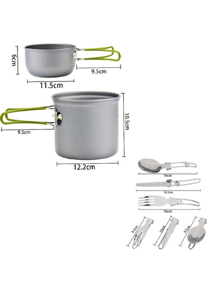 Ultra Hafif Taşınabilir Açık Hava Kamp Ocak 13 Parçalı Set (Yurt Dışından) indirimleri