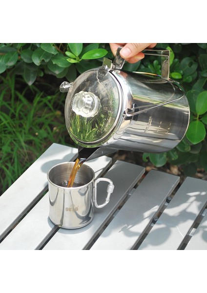Kamp, Açık Kahve Makinesi Fincan, Tencere, Çok Fonksiyonlu, Taşınabilir, (Yurt Dışından) fırsatları