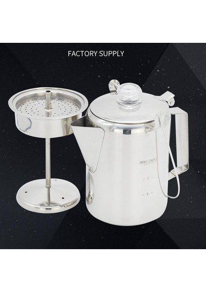 Kamp, Açık Kahve Makinesi Fincan, Tencere, Çok Fonksiyonlu, Taşınabilir, (Yurt Dışından) indirimleri