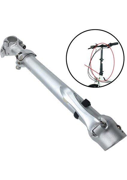 Katlanır Gö Ayarlanabilir 1-1/8" Borusu Döngüsü 440MM 30 Ila 44CM (Yurt Dışından) fırsatları