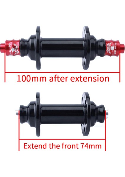 2 Dönüşüm Koltuk Adaptörü 74 Ila 100MM Çatal Namlu Irmızı (Yurt Dışından) modelleri