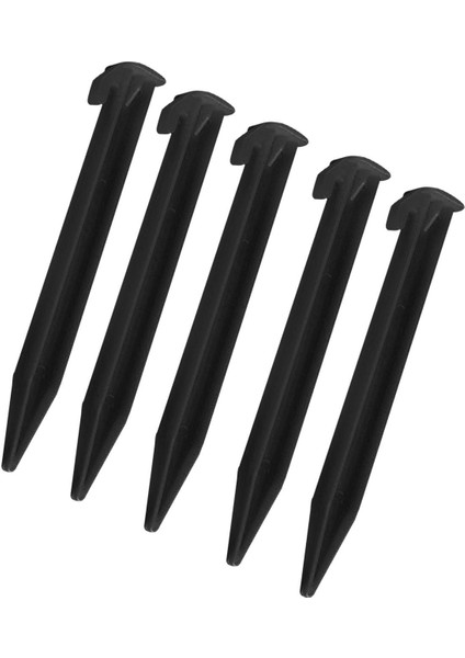 5 Parça Çadır Kazıkları Zemin Çivisi Tente Barınak Tarp Çadır Kazıkları Hafif 14.5cm Siyah (Yurt Dışından) modelleri