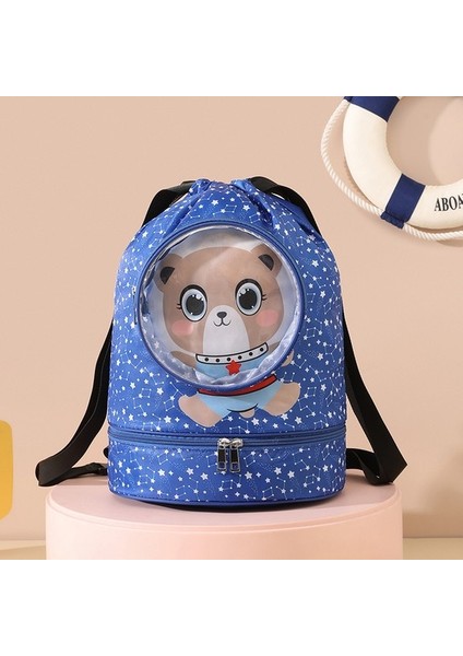 Travel Karikatür Yüzme Çantası Büyük Kapasiteli Kuru ve (Yurt Dışından)