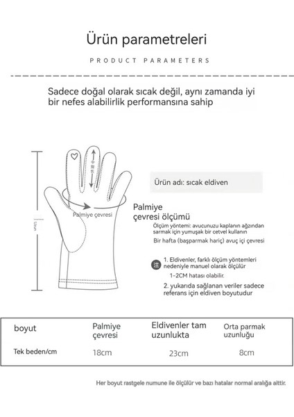 De Velvet Dokunmatik Ekran Plus Kadife Bayan Eldiven (Yurt Dışından)