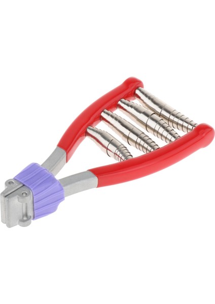 Yaylı Tel Çekme Makinesi Raket Kırmızısı Için Başlangıç Kelepçesi Badminton Tenisi (Yurt Dışından)