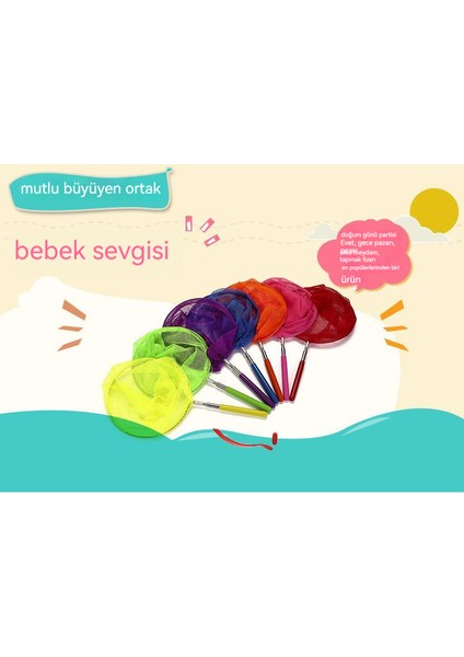 Geri Çekilebilir Balık Ağı Çocuk Böcek Ağı Balık Ağı Çantası (Yurt Dışından) fiyatları