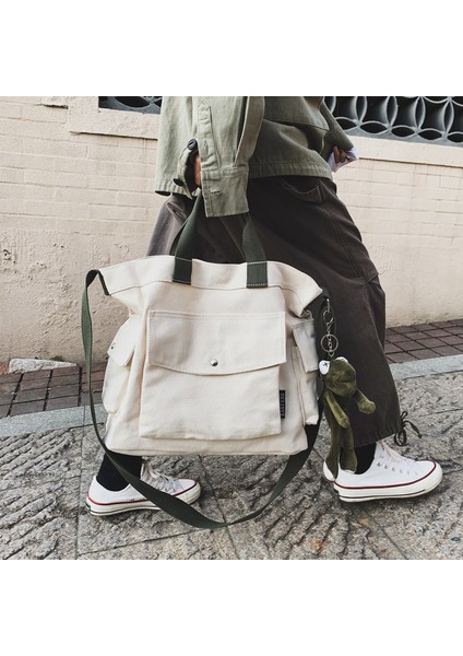 Kanvas Çanta Omuzdan Askili Çanta (Yurt Dışından) fırsatları