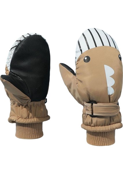 Kar Kayak Eldivenleri Küçük Kızlar Için Kalınlaşmış Taşınabilir Sıcak Açık Hava Çocuk Haki S (Yurt Dışından) fiyatları