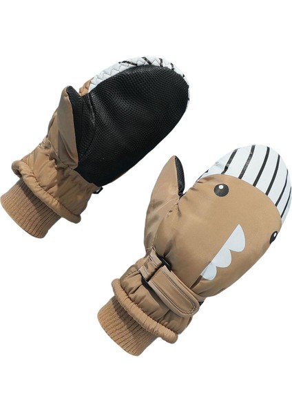 Kar Kayak Eldivenleri Küçük Kızlar Için Kalınlaşmış Taşınabilir Sıcak Açık Hava Çocuk Haki S (Yurt Dışından) modelleri