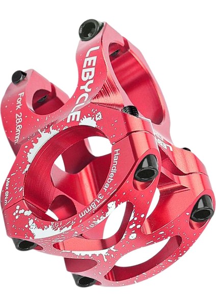 Bisiklet Kısa 28.6mm 1-1/8 31.8mm Kırmızı (Yurt Dışından)