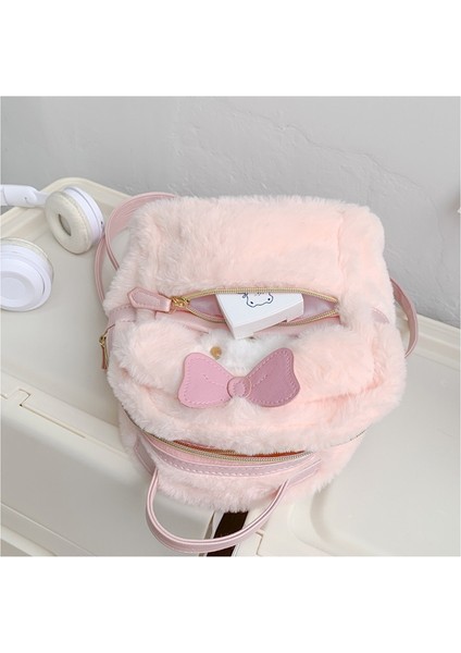Öğrenci Peluş Çanta Büyük Kulaklı Köpek Peluş Sırt Çantası (Yurt Dışından) modelleri