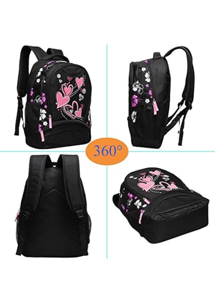 Sevimli Kız Sırt Çantası, Estetik Okul Çantaları, Gençler Için Sevimli Peluş Kolye ile Kitap Çantası (Yurt Dışından) modelleri