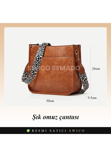 Kadınlar Için Şık Vintage Omuz Çantası (Yurt Dışından) fiyatları