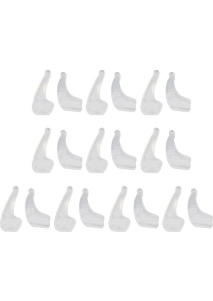 10 Pairs Kavrama Tapınak Ük Temizle Için Kaymaz Kancaları (Yurt Dışından)