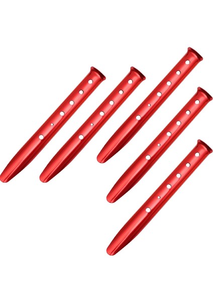 5x Çadır Kazıkları Mandal Çivisi Çadır Çivi Çapa Kamp Plaj Barınağı Kırmızı 31 cm (Yurt Dışından)