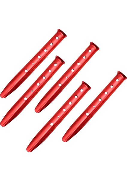 5x Çadır Kazıkları Mandal Çivisi Çadır Çivi Çapa Kamp Plaj Barınağı Kırmızı 31 cm (Yurt Dışından)