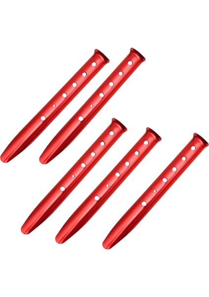 5x Çadır Kazıkları Mandal Çivisi Çadır Çivi Çapa Kamp Plaj Barınağı Kırmızı 31 cm (Yurt Dışından)