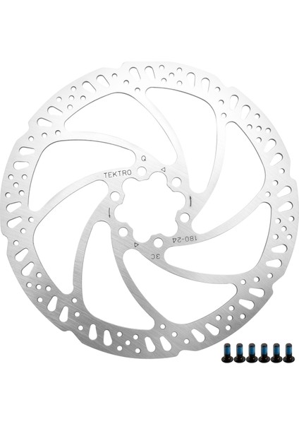 Tektro Bisiklet Rotor 180MM Dağ Bisikleti Hidrolik Disk Fren Diskleri Dağ Yolu Için Katlanabilir Bisiklet Fren Balataları (Yurt Dışından)