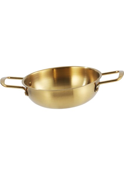 Kore Ramen Pot Hızlı Isıtma Paslanmaz Çelik Ev Kimchi Çorba Tenceresi 22 cm (Yurt Dışından)