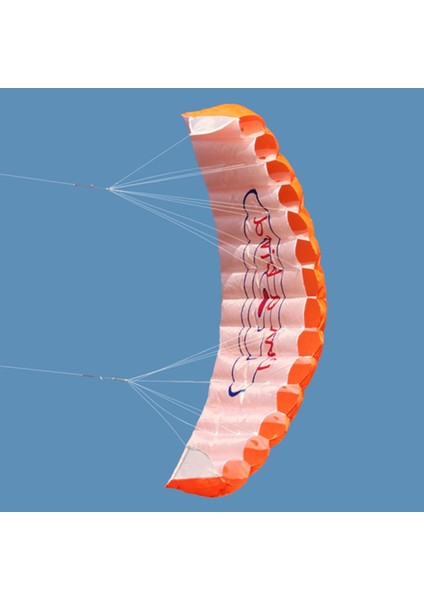 Çift Hat Çekişli Uçurtma Ü Uçurtma Parafoil Paraşüt Turuncu (Yurt Dışından)