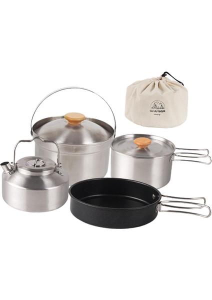 Kamp Tencere Seti, Taşıma Çantalı Kamp ve Su Isıtıcısı (Yurt Dışından) fiyatları