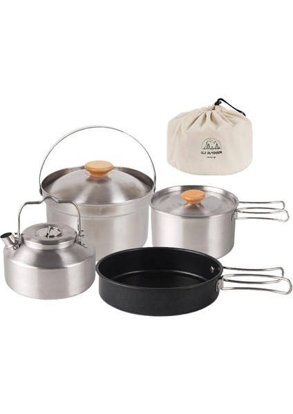 Kamp Tencere Seti, Taşıma Çantalı Kamp ve Su Isıtıcısı (Yurt Dışından) fırsatları