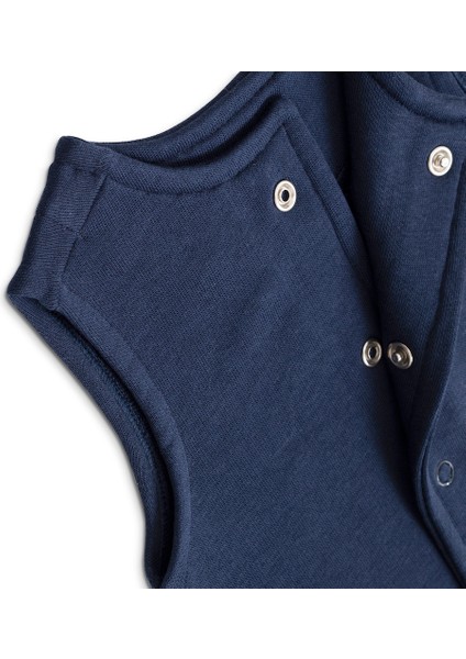 Organik Pamuk Yelek & Eşofman Altı Takım Lacivert fırsatları