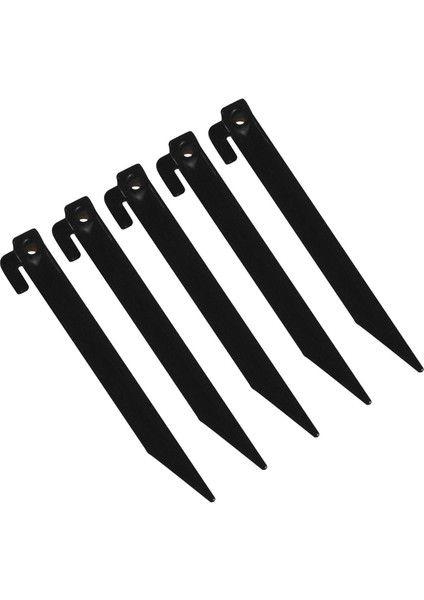 5 Parça Çadır Kazıkları Zemin Çivisi Tente Barınak Tarp Çadır Mandalları Hafif 18 cm Siyah (Yurt Dışından) fırsatları
